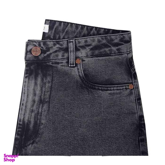 شلوار گشاد زیبو (Ziboo) مدل D465 Denim رنگ طوسی تیره