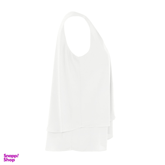 تاپ یقه هفت زیبو (Ziboo) مدل B020 کد 011239 رنگ سفید