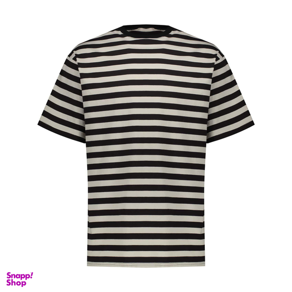 تیشرت راه راه گری (Gray) مدل Stripped Midnight