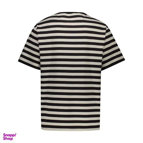 تیشرت راه راه گری (Gray) مدل Stripped Midnight