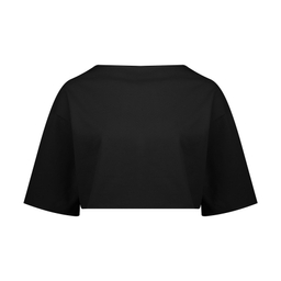 تیشرت نیم تنه گری (Gray) مدل Crop T-Shirt فری سایز