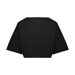 تیشرت نیم تنه گری (Gray) مدل Crop T-Shirt فری سایز