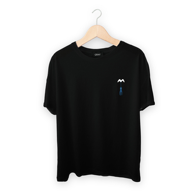 تیشرت گری (Gray) مدل Dummy رنگ مشکی