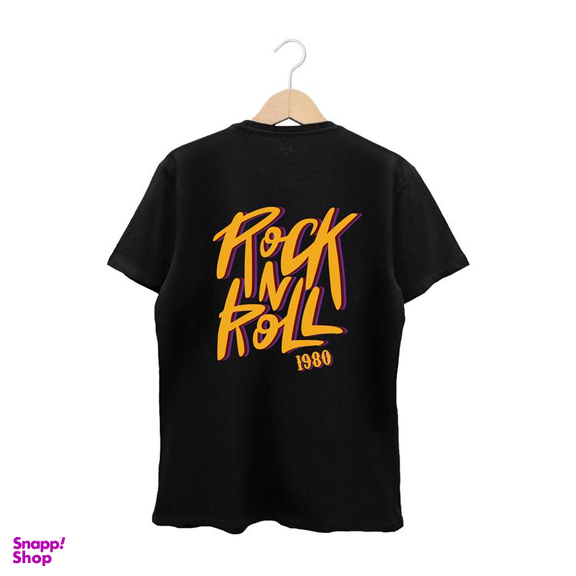 تیشرت گری (Gray) مدل Rock & Amp; roll