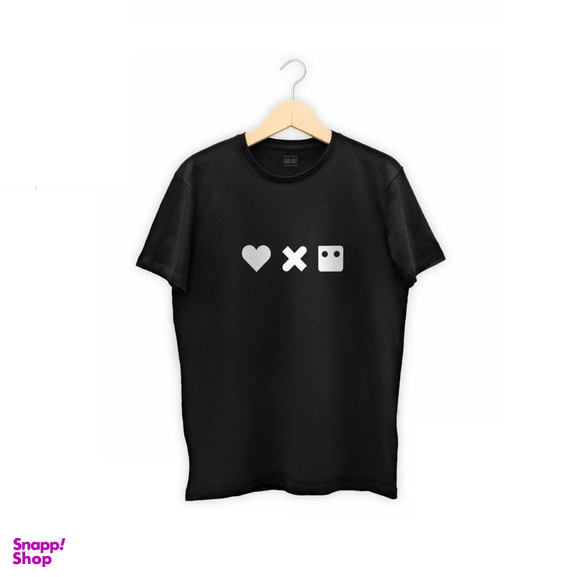 تیشرت گری (Gray) مدل lDR ss43