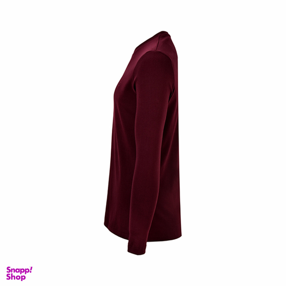 تیشرت آستین بلند مردانه بادی اسپینر (Body Spinner) کد 14965237 رنگ زرشکی