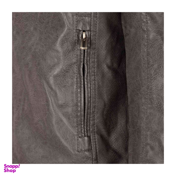 کاپشن کوتاه مردانه بادی اسپینر (Body Spinner) کد 1851 رنگ طوسی