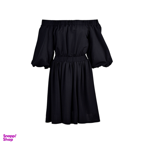 پیراهن بلند زنانه بادی اسپینر (Body Spinner) کد 1622 رنگ مشکی