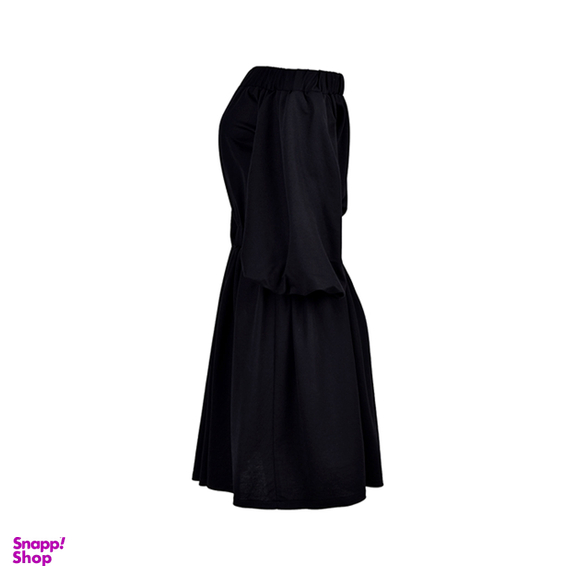 پیراهن بلند زنانه بادی اسپینر (Body Spinner) کد 1622 رنگ مشکی
