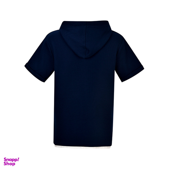 تیشرت آستین کوتاه مردانه بادی اسپینر (Body Spinner) کد 3185 رنگ سرمه ای