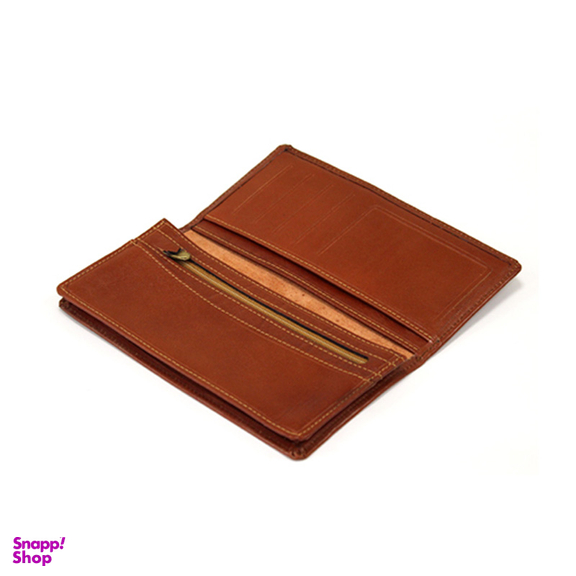 کیف پول کتی مردانه چرم طبیعی آروین چرم کد AR-210-