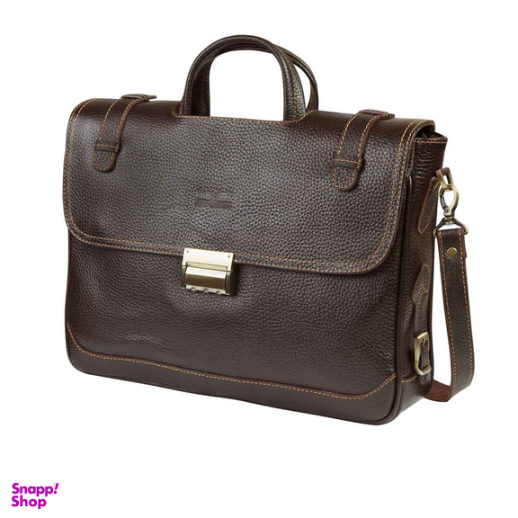 کیف اداری چرم طبیعی آروین چرم (Arvin Leather) کد AR-401-