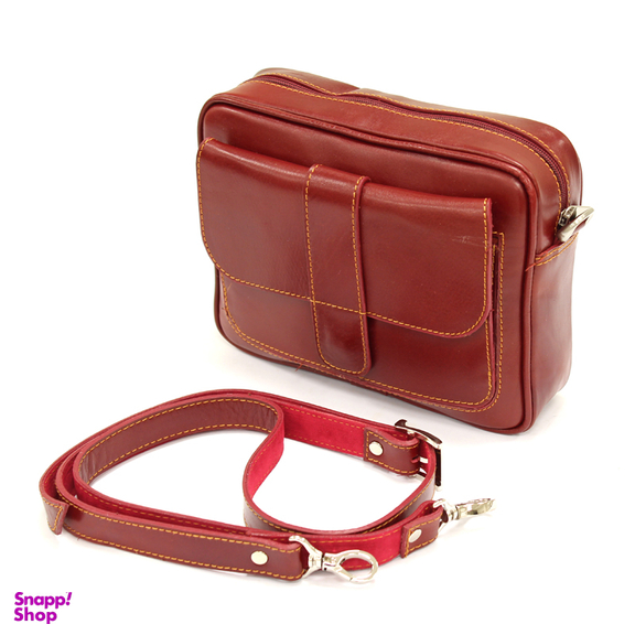 کیف دوشی چرم طبیعی آروین چرم (Arvin Leather) کد AR-117-