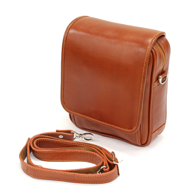 کیف دوشی چرم طبیعی آروین چرم (Arvin Leather) کد AR-119