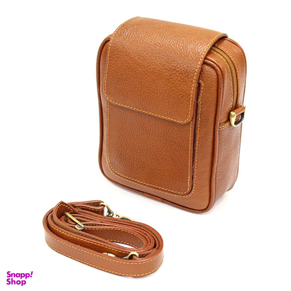 کیف دوشی چرم طبیعی آروین چرم (Arvin Leather) کد AR-120-