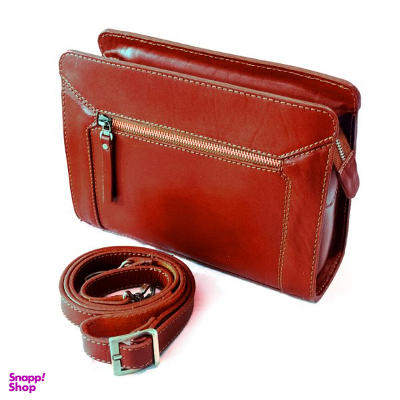 کیف دوشی چرم طبیعی آروین چرم (Arvin Leather) کد AR-132-