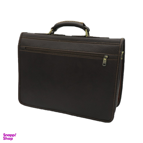 کیف اداری چرم طبیعی آروین چرم (Arvin Leather) کد AR-440-
