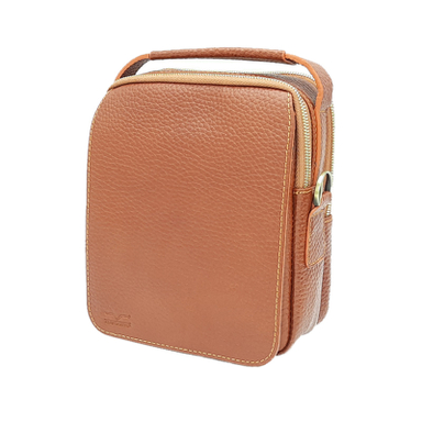 کیف دوشی چرم طبیعی آروین چرم (Arvin Leather) کد AR-146