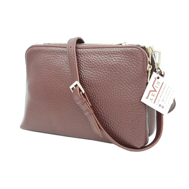 کیف دوشی چرم طبیعی آروین چرم (Arvin Leather) کد AR-151-