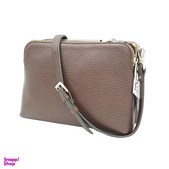 کیف دوشی چرم طبیعی آروین چرم (Arvin Leather) کد AR-151-