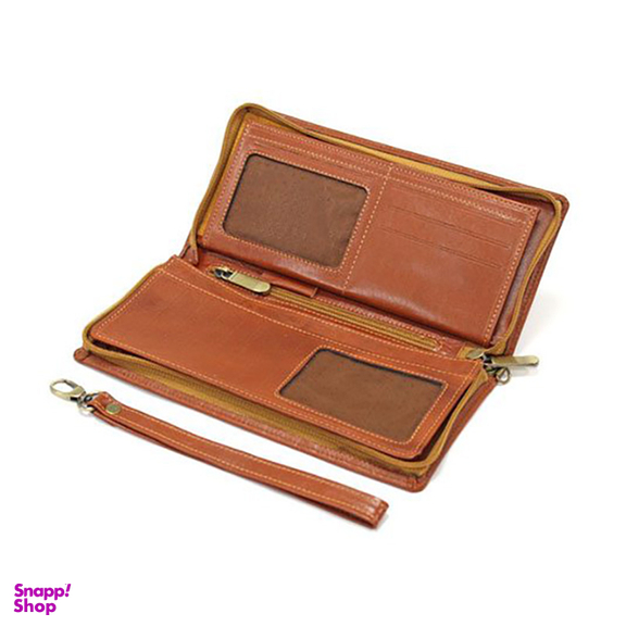 کیف پاسپورتی چرم طبیعی آروین چرم کد AR-710-