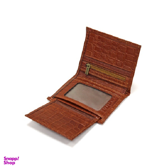 کیف پول جیبی مردانه چرم طبیعی آروین چرم (Arvin Leather) کد AR-214-