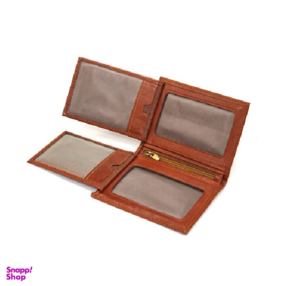 کیف پول جیبی مردانه چرم طبیعی آروین چرم (Arvin Leather) کد AR-226-