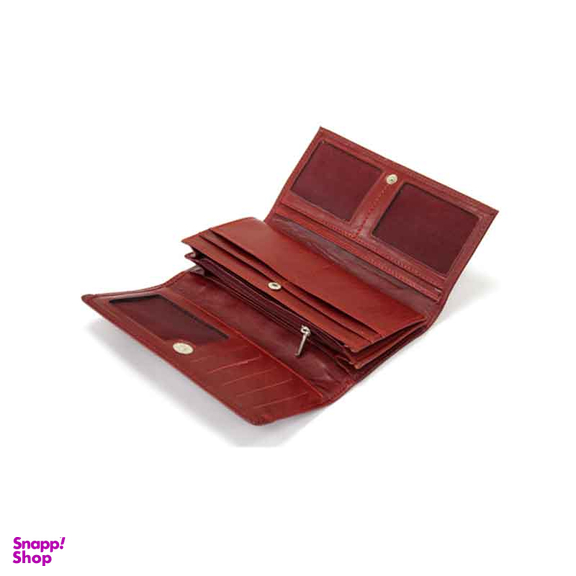 کیف پول زنانه چرم طبیعی آروین چرم (Arvin Leather) کد AR-200