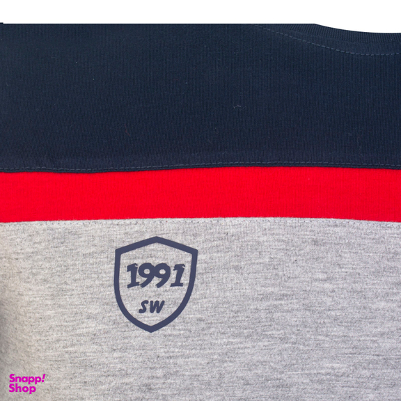 تیشرت آستین کوتاه مردانه 1991 اس دبلیو مدل TS1930 GR
