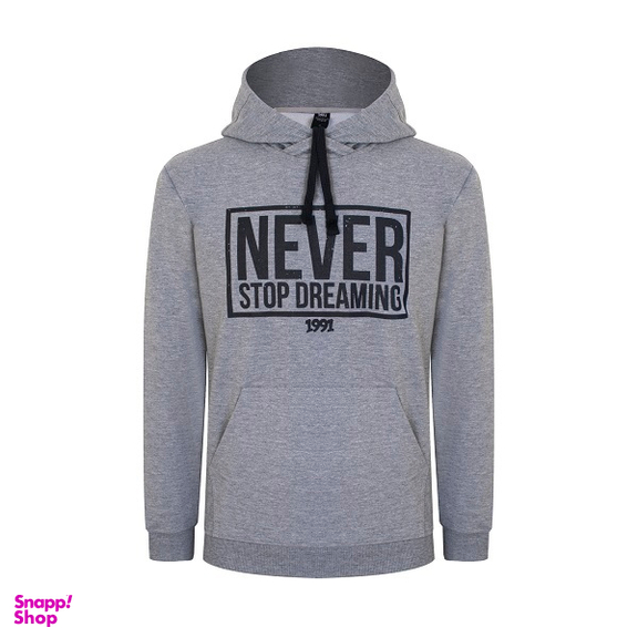 هودی مردانه 1991 اس دبلیو (1991SW) مدل Never Gray