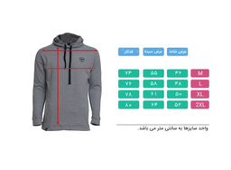 هودی مردانه 1991 اس دبلیو (1991SW) مدل Never Gray