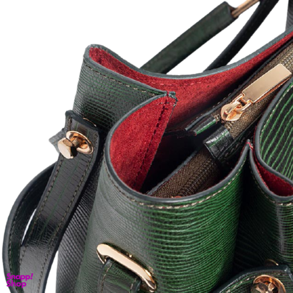 کیف دوشی زنانه چرم کاکتوس (Charm Cactus) مدل آنجل