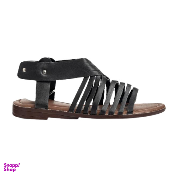 صندل اسپرت دخترانه چرم کاکتوس (Charm Cactus) مدل WS51005 رنگ مشکی