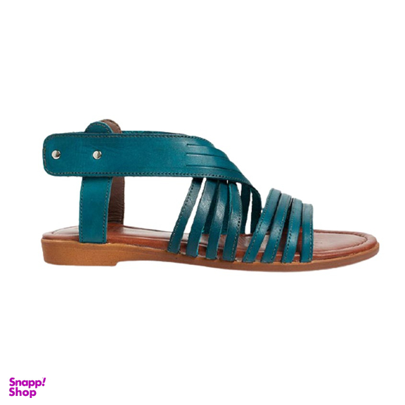 صندل اسپرت دخترانه چرم کاکتوس (Charm Cactus) مدل WS51005 رنگ فیروزه ای
