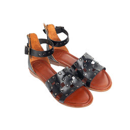 صندل اسپرت زنانه چرم کاکتوس (Charm Cactus) مدل WS51010 رنگ مشکی