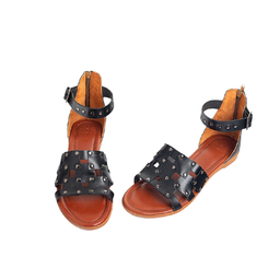 صندل اسپرت زنانه چرم کاکتوس (Charm Cactus) مدل WS51010 رنگ مشکی