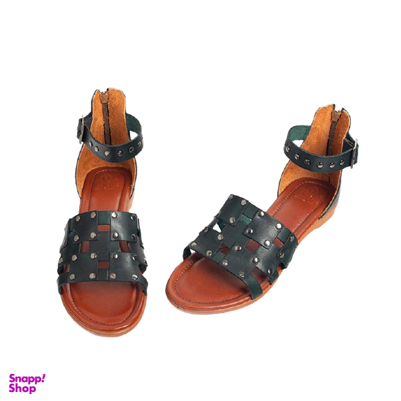 صندل اسپرت زنانه چرم کاکتوس (Charm Cactus) مدل WS51010 رنگ سبز