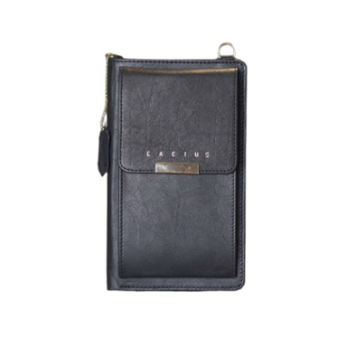 کیف یکطرفه و گردنی زنانه چرم کاکتوس (Charm Cactus) مدل WB2003