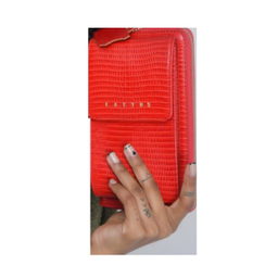کیف یکطرفه و گردنی زنانه چرم کاکتوس (Charm Cactus) مدل WB2005