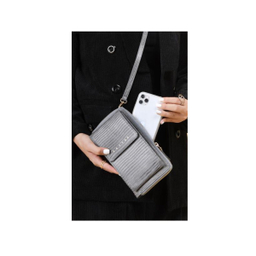 کیف یکطرفه و گردنی زنانه چرم کاکتوس (Charm Cactus) مدل WB2005