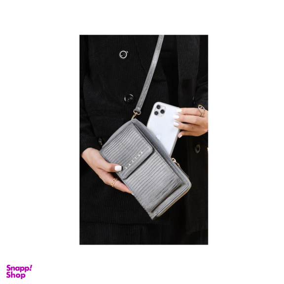 کیف یکطرفه و گردنی زنانه چرم کاکتوس (Charm Cactus) مدل WB2005