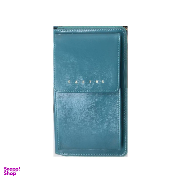 کیف یکطرفه و گردنی زنانه چرم کاکتوس (Charm Cactus) مدل WB2005