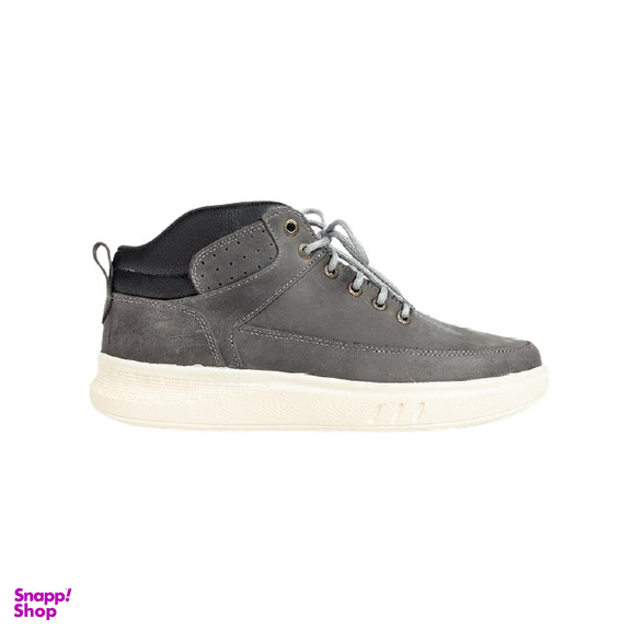 نیم بوت مردانه چرم کاکتوس (Charm Cactus) مدل S4011 رنگ طوسی