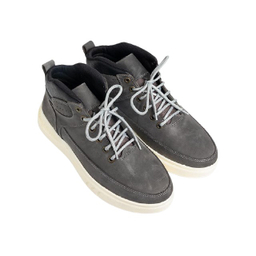 نیم بوت مردانه چرم کاکتوس (Charm Cactus) مدل S4011 رنگ طوسی