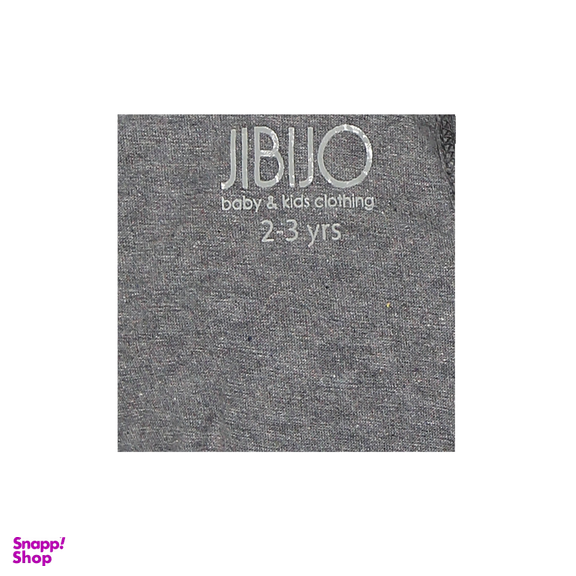 تیشرت طرح پم پم جی بی جو (Jibijo) مدل 3030G رنگ طوسی