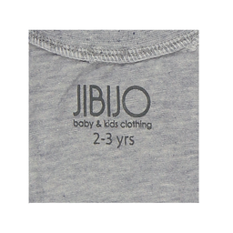 تیشرت طرح خرگوش جی بی جو (Jibijo) مدل 3033G رنگ طوسی