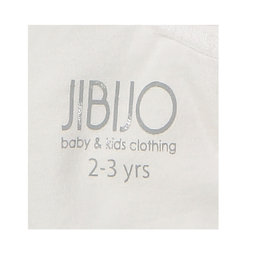 تیشرت طرح کوسه جی بی جو (Jibijo) مدل 3057W رنگ سفید