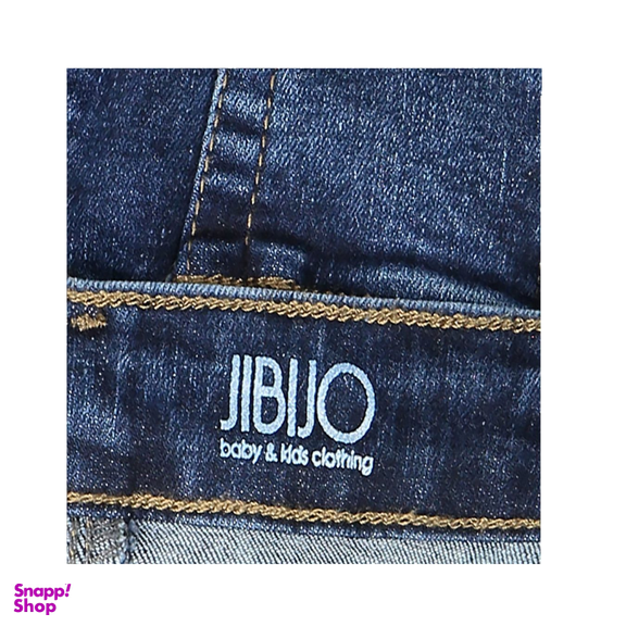 شلوار جین زاپدار جی بی جو (Jibijo) مدل 1003-1/2N رنگ سرمه ای