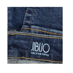شلوار جین زاپدار جی بی جو (Jibijo) مدل 1003-5/2N رنگ سرمه ای