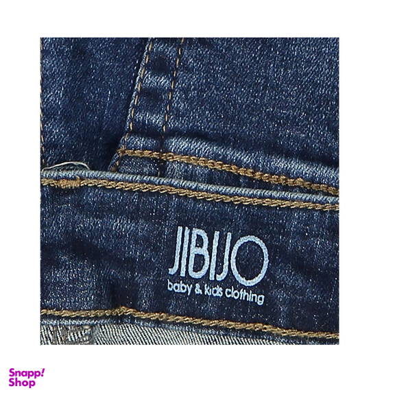 شلوار جین زاپدار جی بی جو (Jibijo) مدل 1003-5/2N رنگ سرمه ای